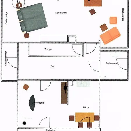 Gaestehaus Eberhart アパート *